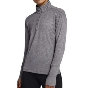 Nike Women Quarter Zip Long Sleeve Running Shirt Size 1X